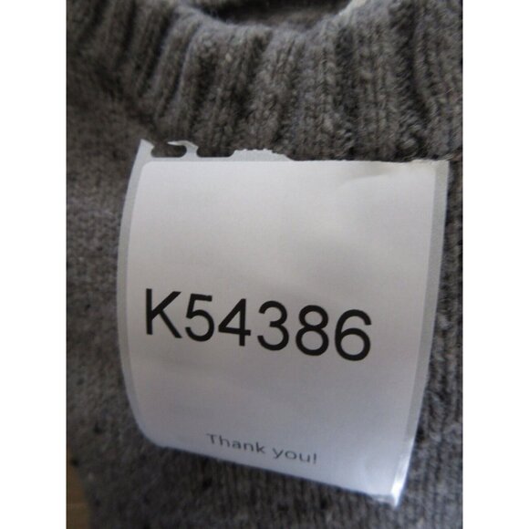 Line Of Trade Sweater Medium Wool Blend Pullover Corduroy Elbow Patches - Picture 11 of 11